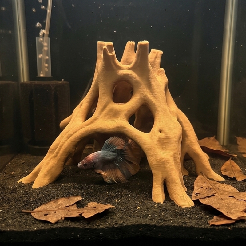 Aquarium Marine Rock - Naturalne korzenie jaskiniowe kryjówki ryb Driftwood