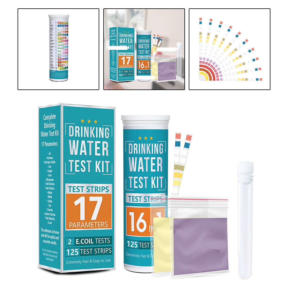 Marine Aquarium Water Test Kit - Zestaw do testowania wody 17 w