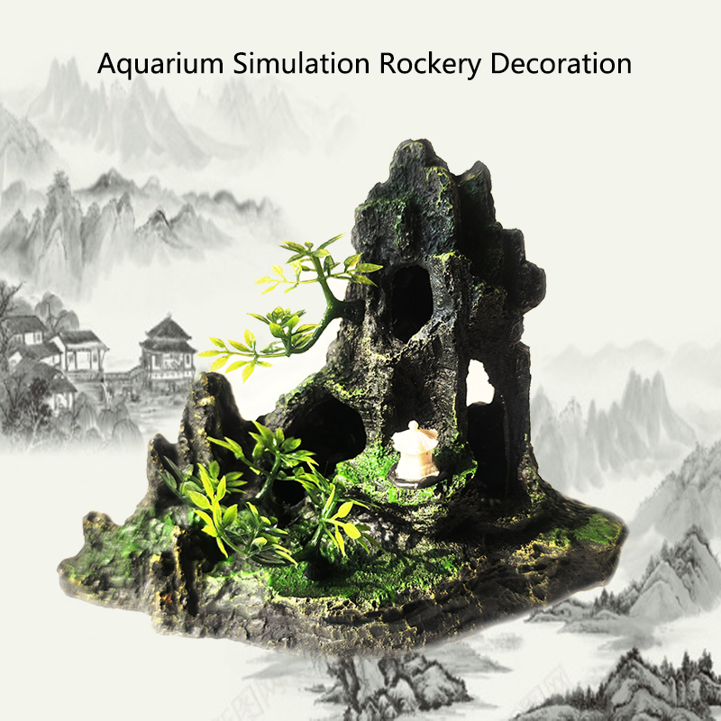 Aquarium Marine Rock - Żywiczna ogródek skalny do akwarium dekoracja