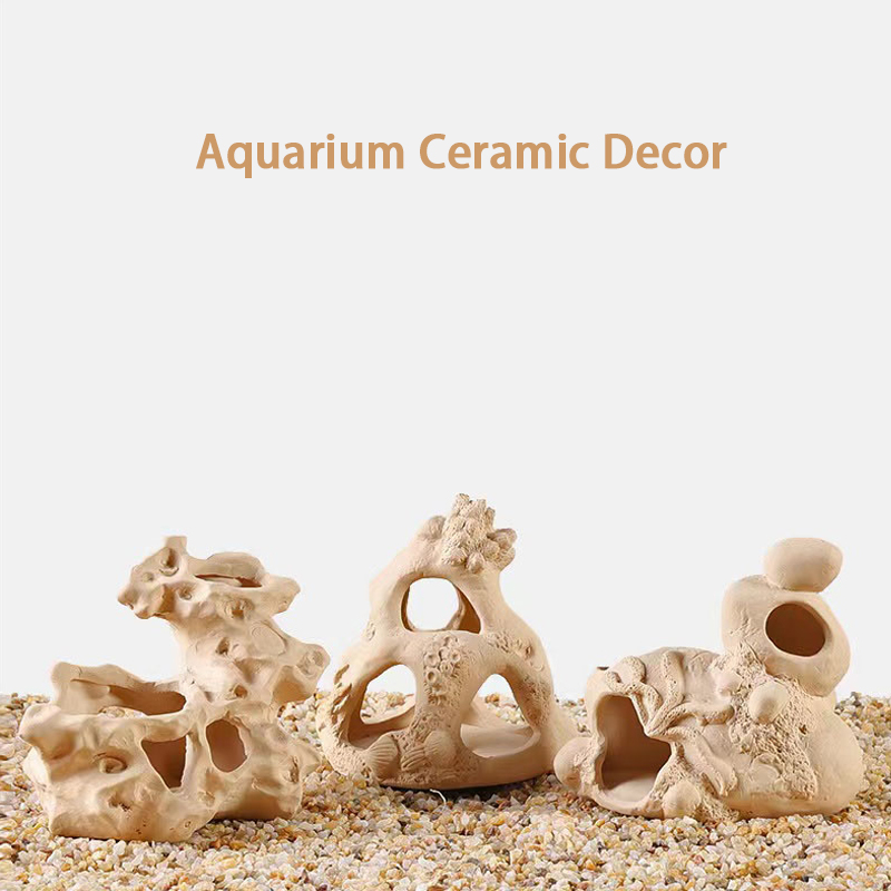 Aquarium Marine Rock - Dekoracja akwarium ceramika dom skorpiona kanister