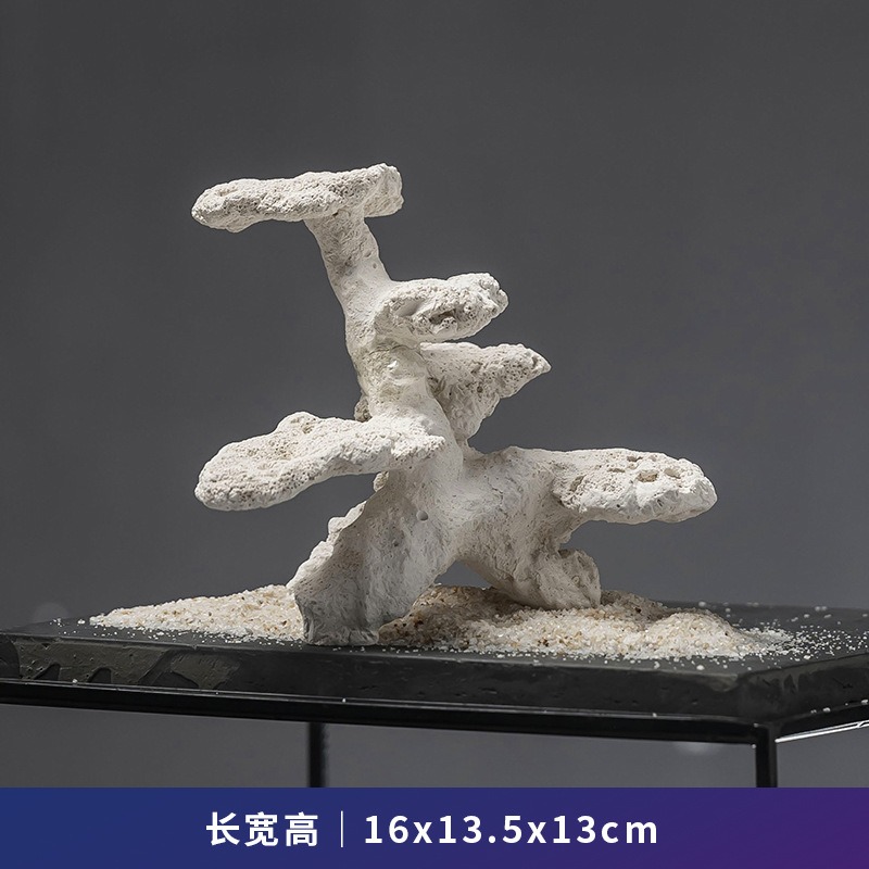 Aquarium Marine Rock - Ceramiczna jaskinia dla anemonek, kryjówka dla