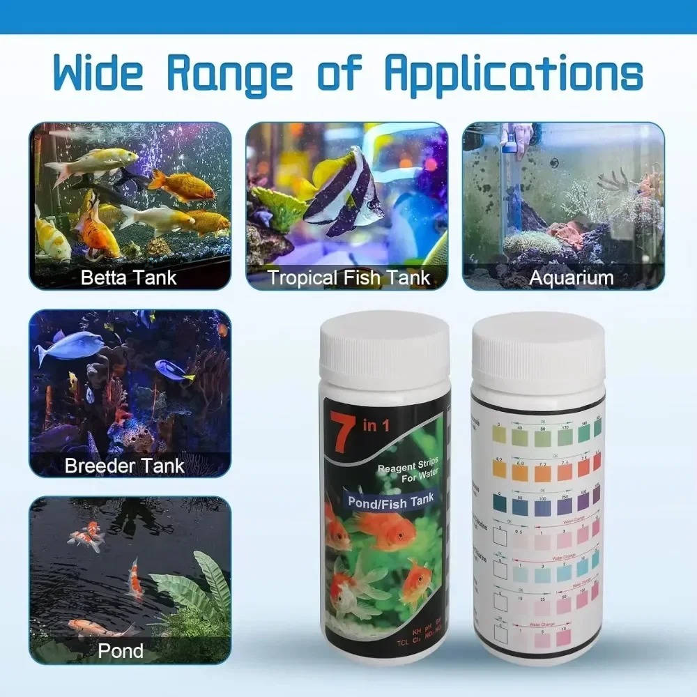 Marine Aquarium Water Test Kit - Gorąca Wyprzedaż Pasków Testowych PH do