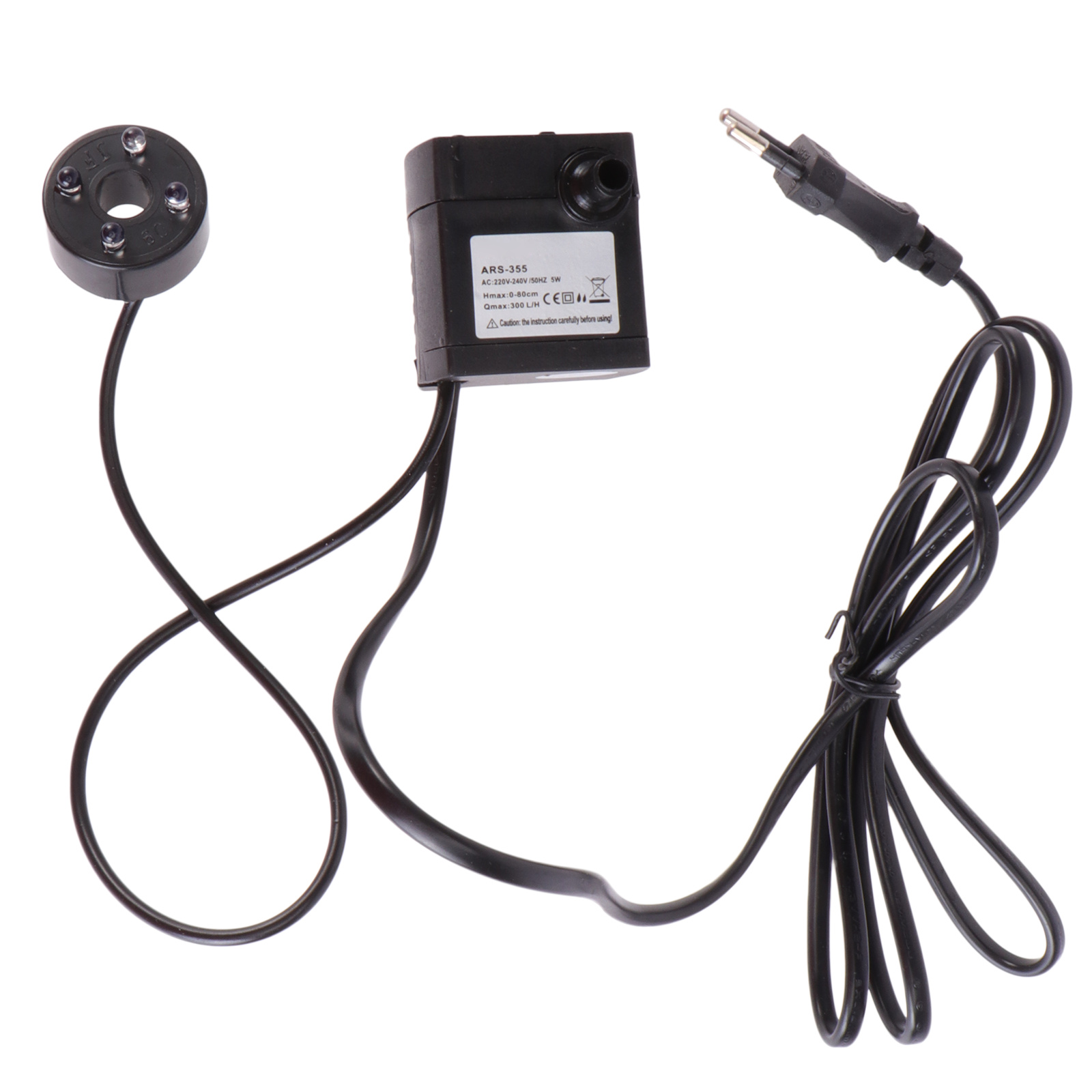 Aquarium Marine Lights - Pompa wodna zanurzeniowa 5W z regulacją