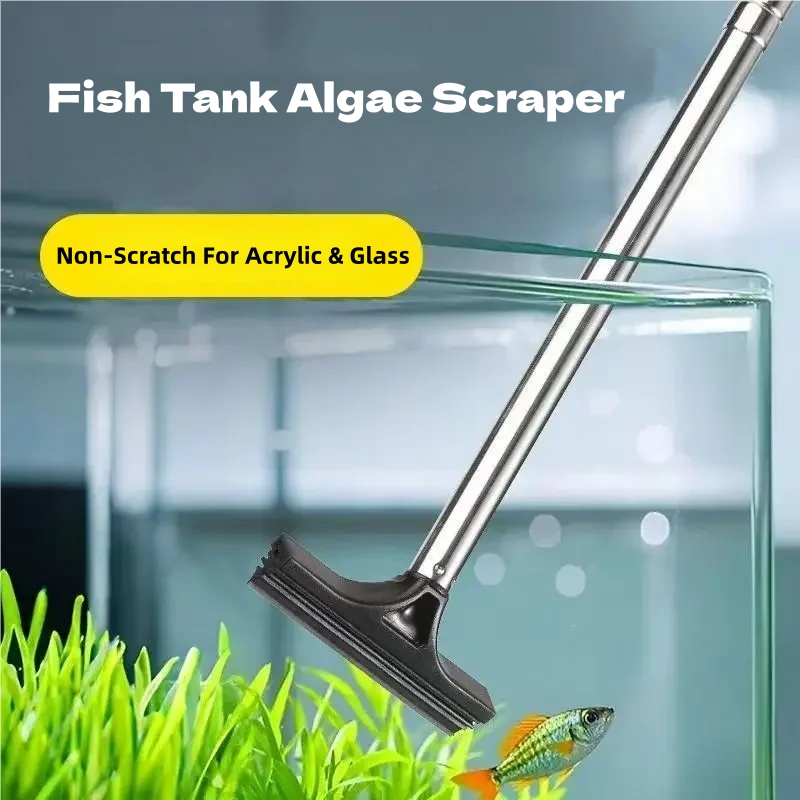 Teleskopowy skrobak do glonów  – Marine Aquarium Glass Scraper recenzja i cena