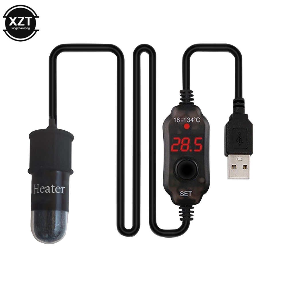 Mini USB ładowanie akwarium pr – Marine Aquarium Heater recenzja i cena