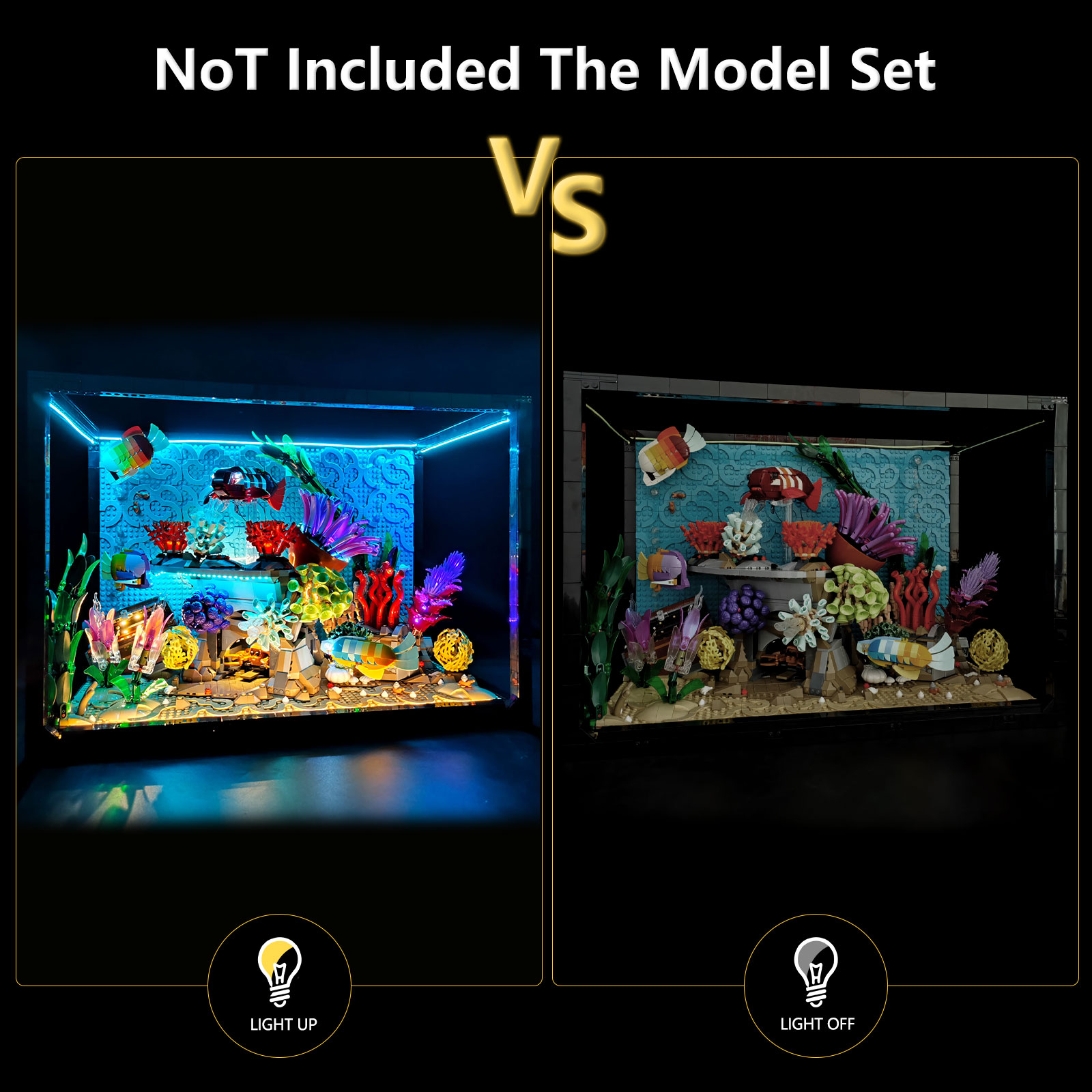 Zestaw oświetlenia LED LYBMTWF – Aquarium Marine Lights recenzja i cena