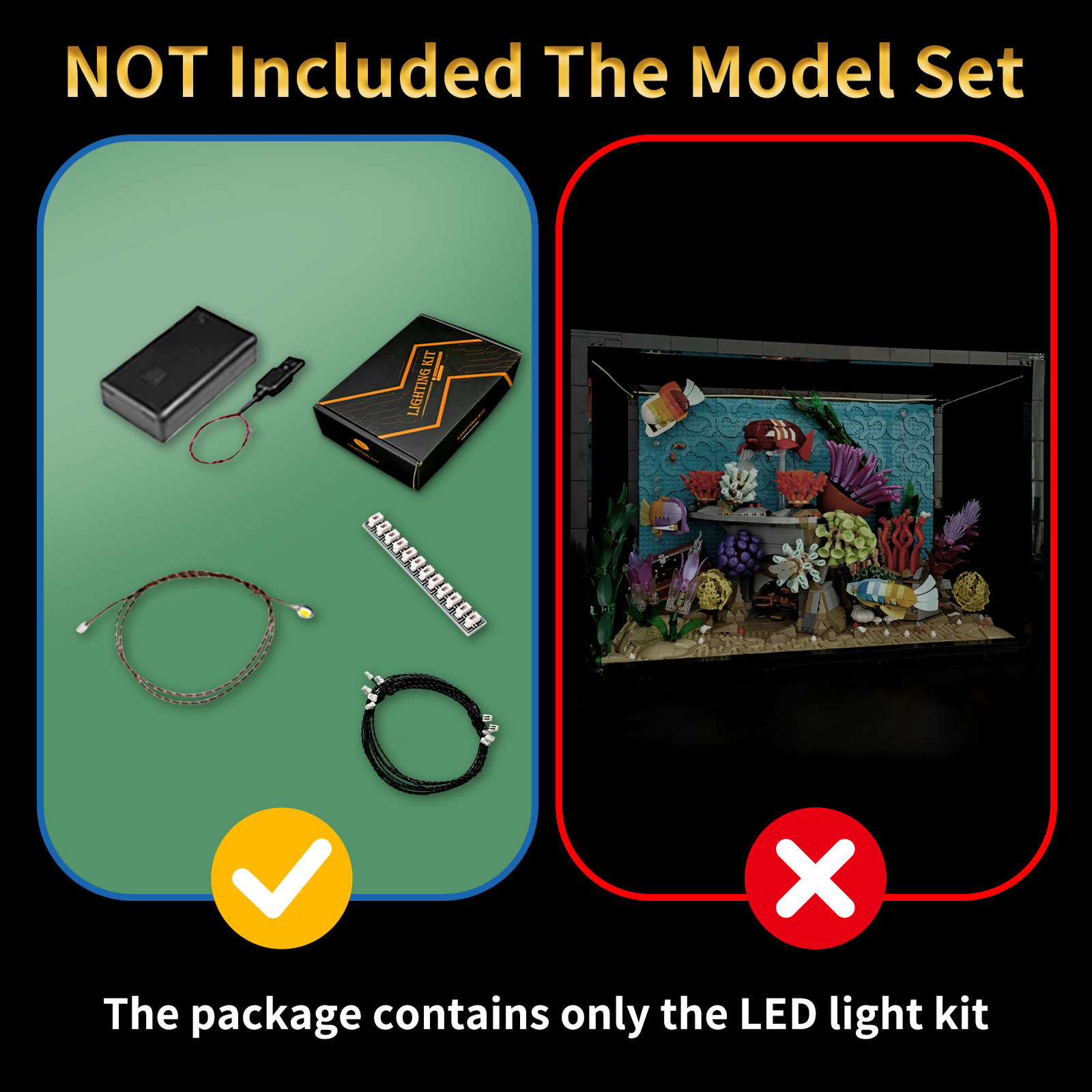 Zestaw oświetlenia LED LYBMTWF – Aquarium Marine Lights recenzja i cena