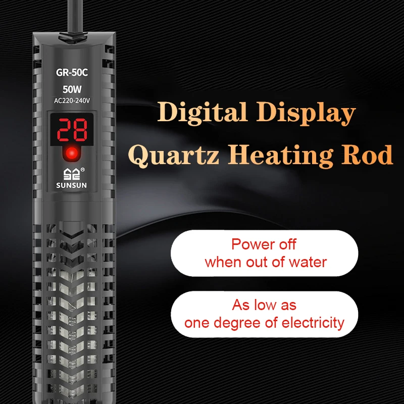 Podwodny grzejnik do akwarium, – Marine Aquarium Heater recenzja i cena