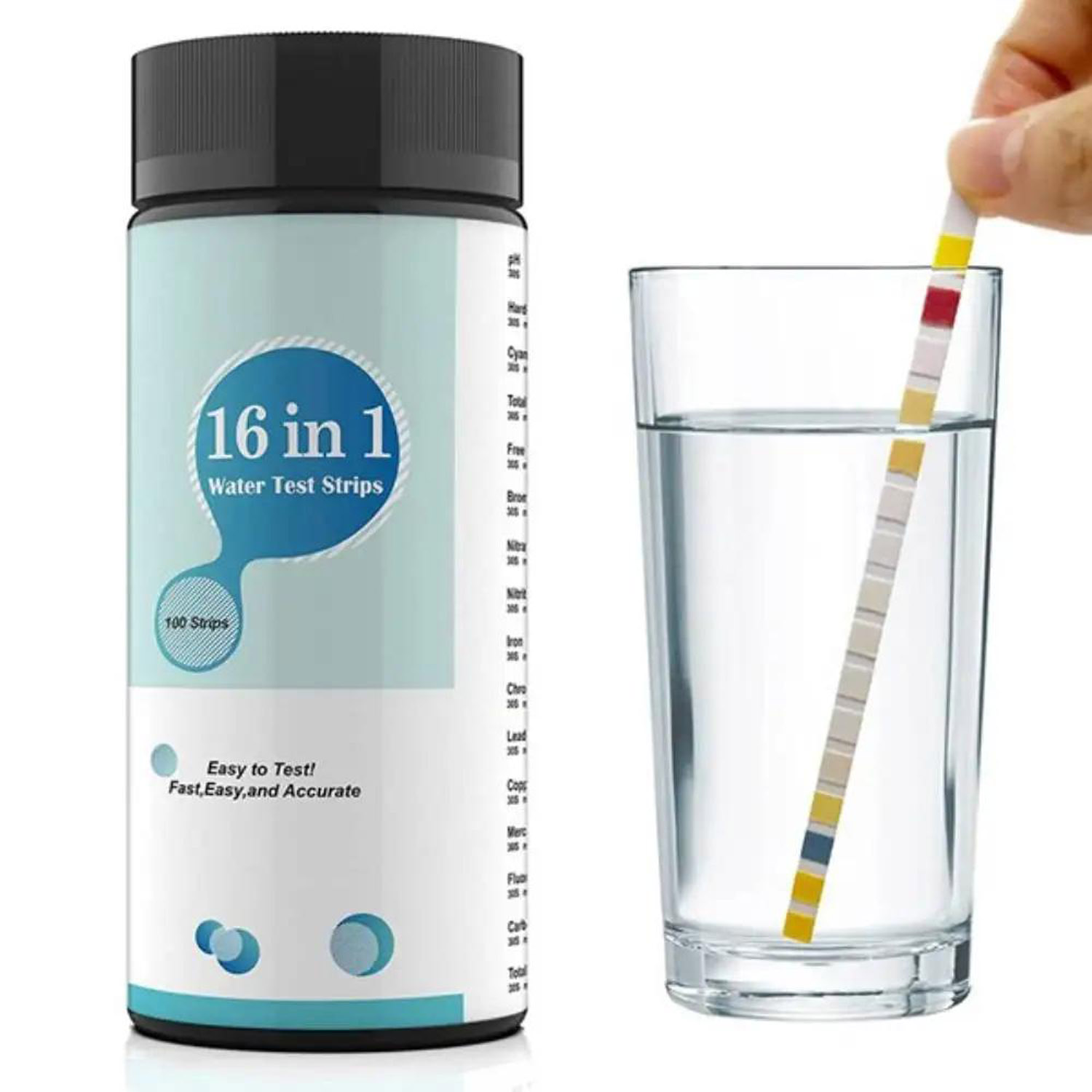Zestaw 16 w 1 do badania wody, – Marine Aquarium Water Test Kit recenzja i cena