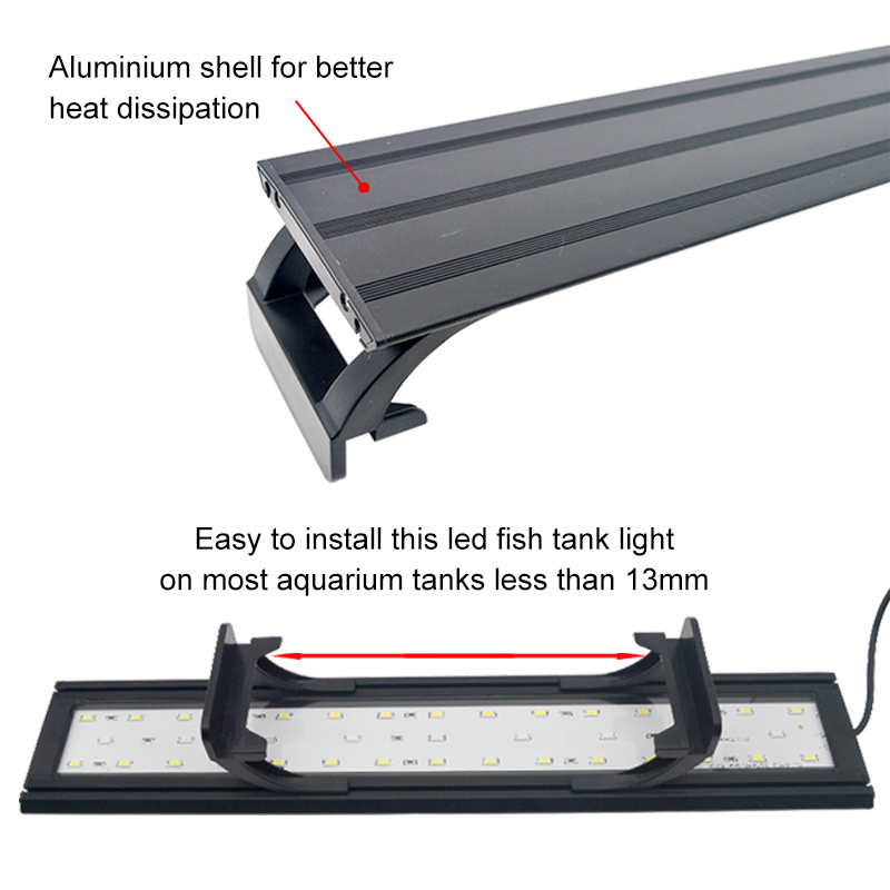 Akwarium LED Light dla 16-64CM – Aquarium Marine Lights recenzja i cena