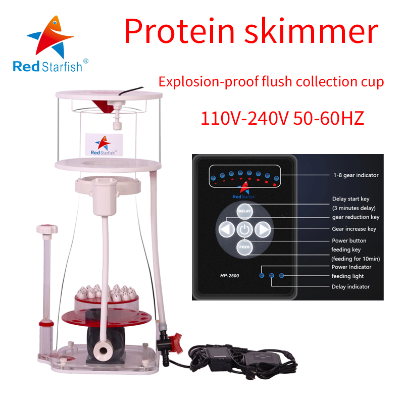 110-240V Red Starfish Aquarium – Marine Aquarium Overflow recenzja i cena
