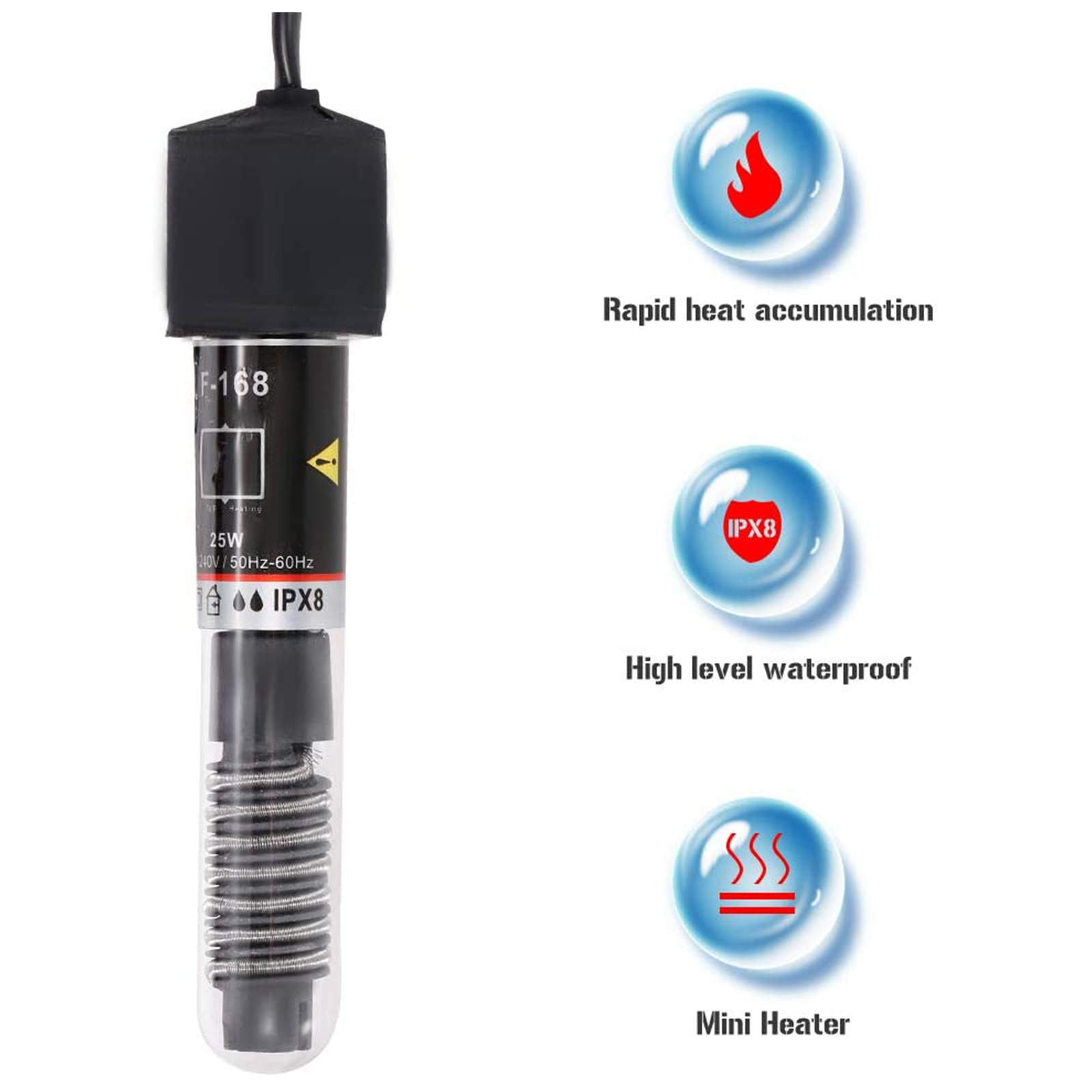 Mini grzałka akwariowa Zatapia – Marine Aquarium Heater recenzja i cena