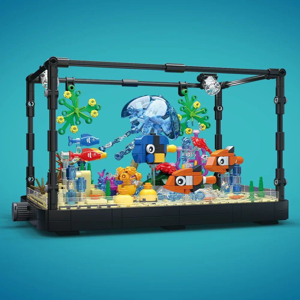 Zestaw klocków do budowy akwar – Aquarium Marine Lights recenzja i cena