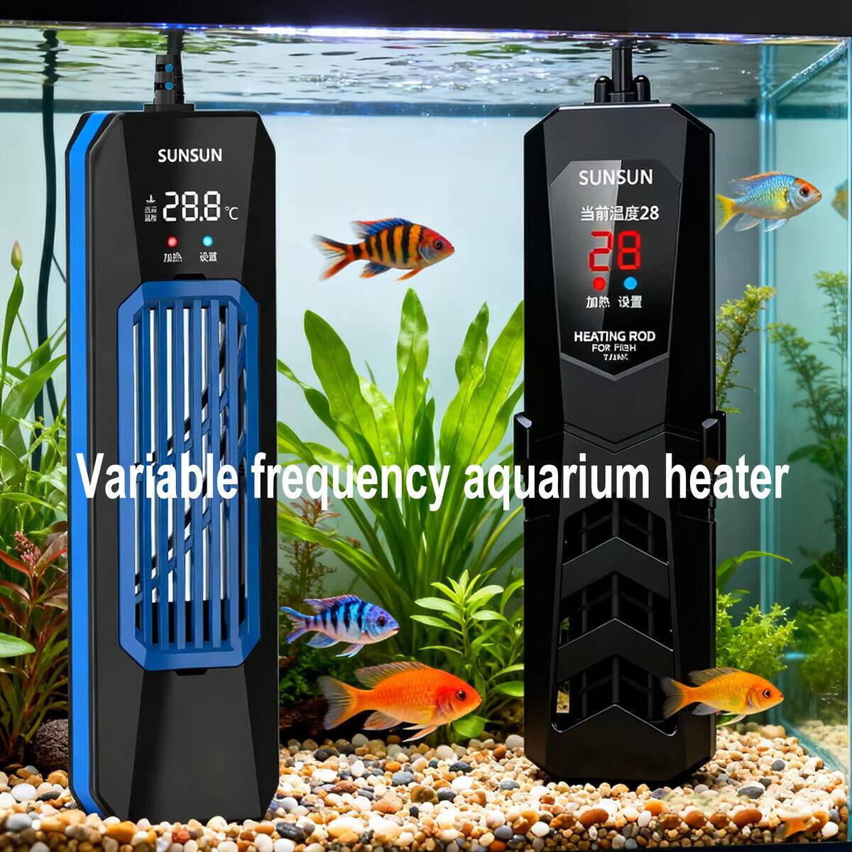 Grzałka akwariowa SUNSUN PTC A – Marine Aquarium Heater recenzja i cena