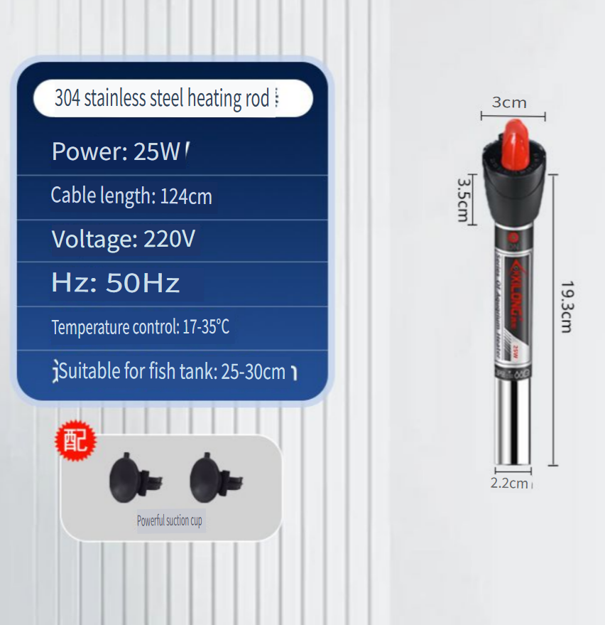 Grzałka do akwarium ze stali n – Marine Aquarium Heater recenzja i cena