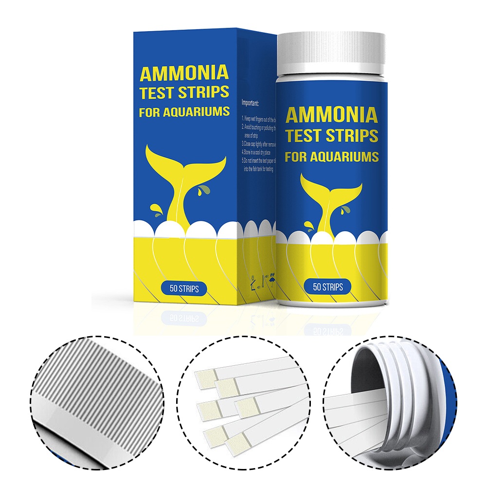 50 szt. Amoniak azot szybkie p – Marine Aquarium Water Test Kit recenzja i cena